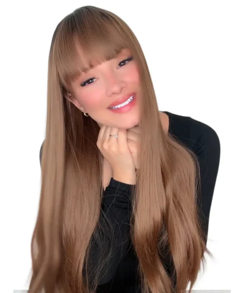 Peluca clásica seminatural