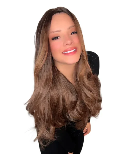 Peluca clásica seminatural