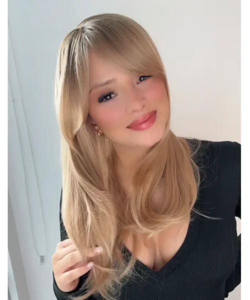 Peluca clásica seminatural