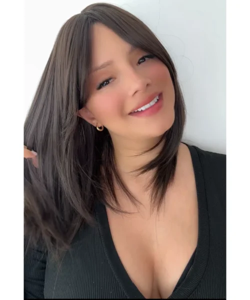 Peluca clásica seminatural