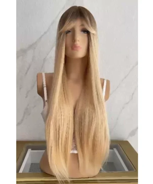 Peluca clásica seminatural