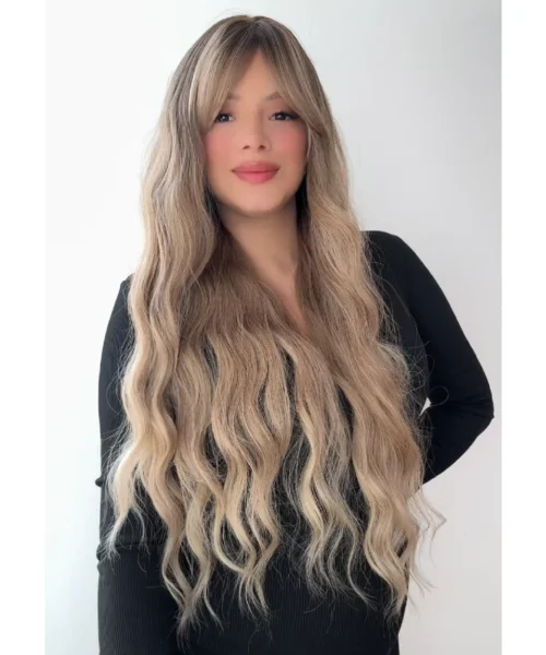 Peluca clásica seminatural