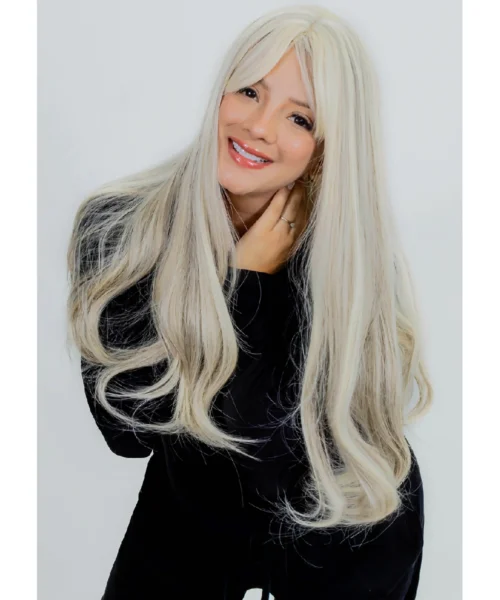 Peluca clásica seminatural