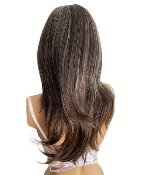 Peluca clásica seminatural