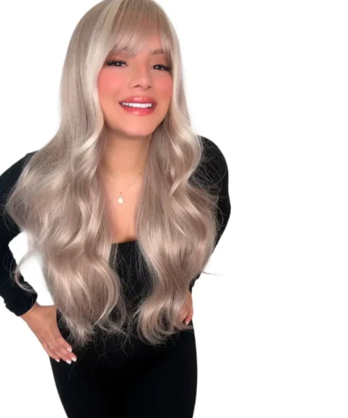 Peluca clásica seminatural