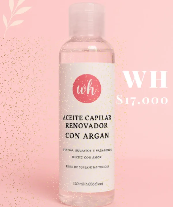 Aceite renovador con Argan