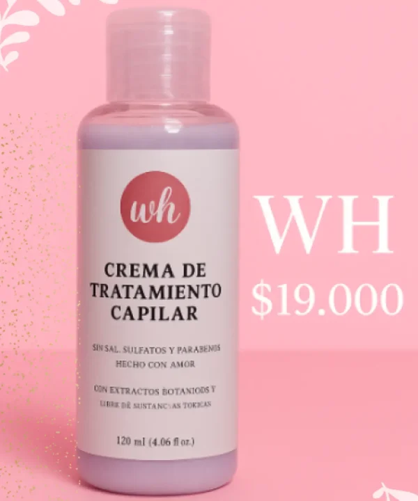 Crema tratamiento capilar